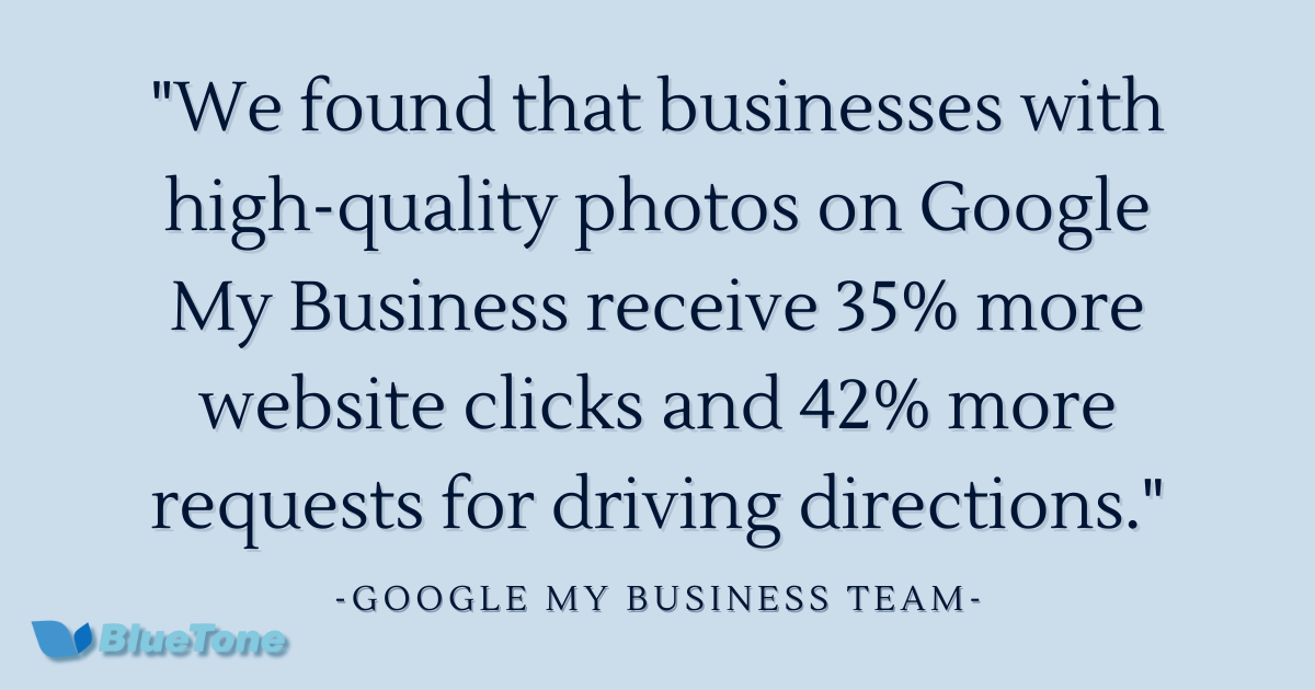 Google my Business Photos quote
